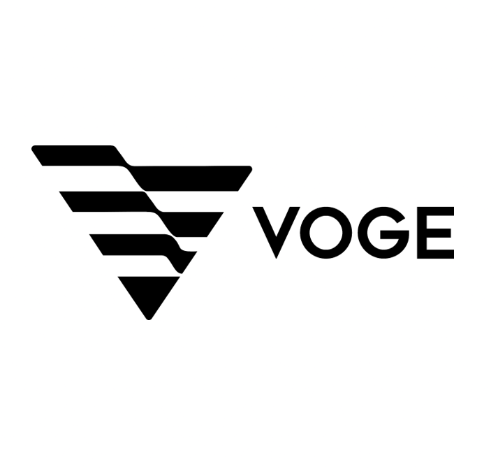 VOGE Motorräder im Showroom